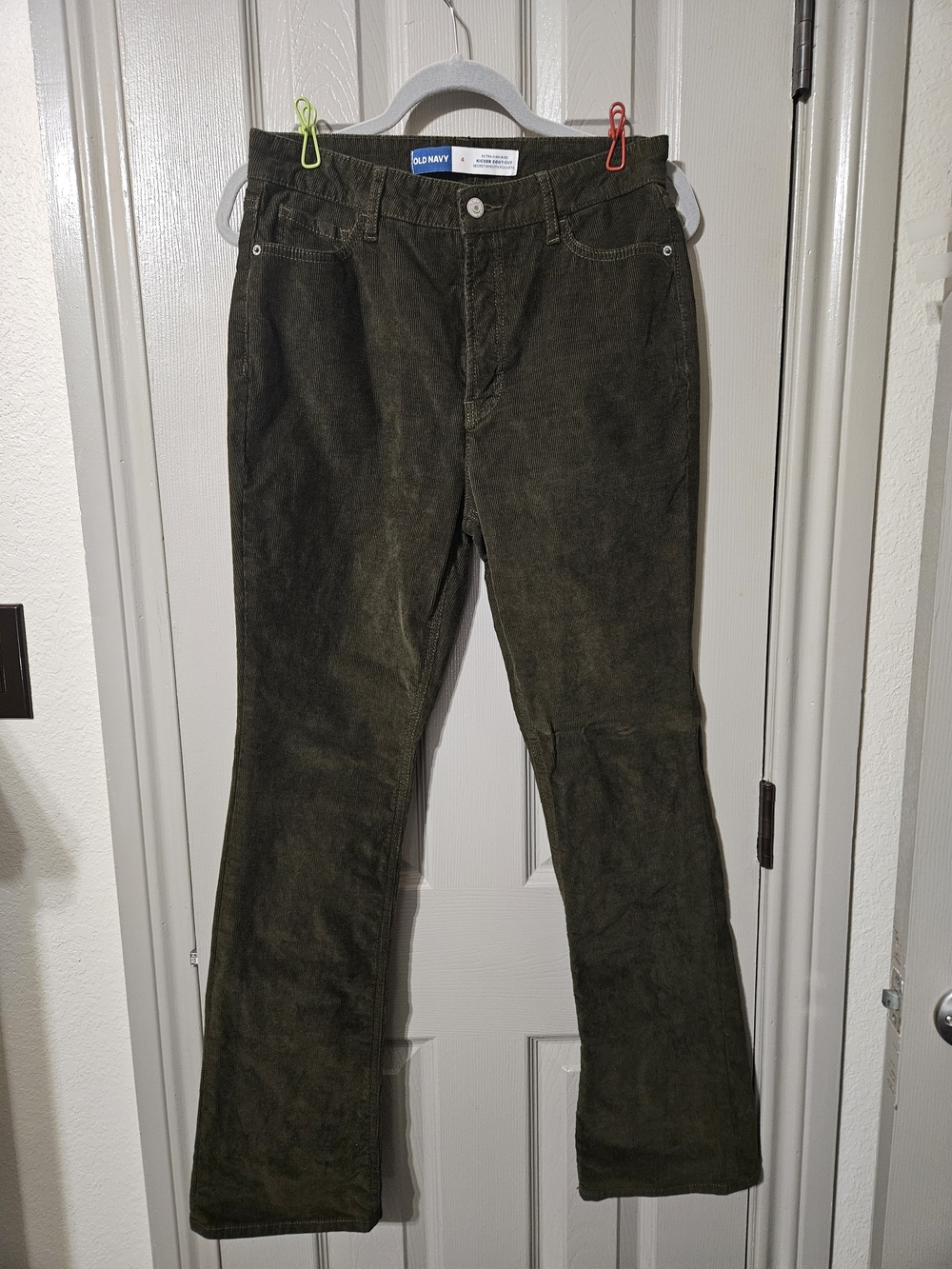 Old Navy Ladies Brown Corduroy Jeans Size 4